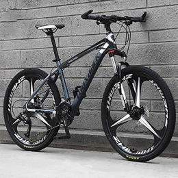 JZTOL  JZTOL 24 / 26 Inch Off-Road Mountain Bike 21 / 24 / 27 Speed Dual Disc Brake Full Suspension Outdoor Mountain / City Bike Adult Men And Women (Color : B~26 Inch, Size : 24 Speed)