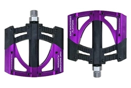 SlimpleStudio Spares SlimpleStudio Bike Pedal, Mountain bike 3 bearing pedal bicycle pedal bearing-purple