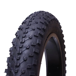 Alps2Ocean Mountain Bike Tyres Alps2Ocean Fat Tire, 20x4.0 Inch Fat Bike Tires Wear Resistant Replacement Electric Bicycle Tires Compatible Wide Mountain Snow Bike Off-Road Bike 3-Wheel Bikes