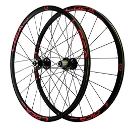 VPPV Spares VPPV 26 Inch MTB Bicycle Wheelset, Double Walled Aluminum Alloy Bike Mountain Disc Brake 24H Rim Wheel for 7-11 Speed (Size : 27.5inch)