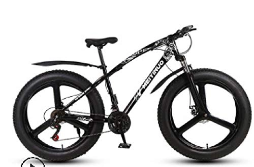 Fat Tyre Mountain Bike : 26 Pollici Doppio Freno a Disco Pneumatico Largo velocit variabile Adulto Mountain Bike Fat Bike-8_27