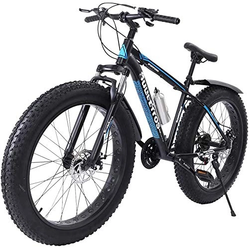 Fat Tyre Mountain Bike : DNNAL Mountain Bikes, 26-Pollici Cornice Ruote Scoperta Noleggio Biciclette in Alluminio, 21 velocità Bici della Strada per Donne degli Uomini
