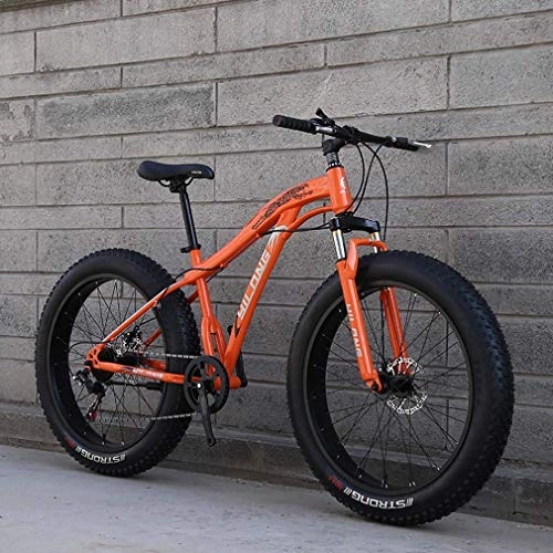 Fat Tyre Mountain Bike : Laicve Bici Mountain Bike per Adulti, Uomini E Donne, Cruiser Bikes Spiaggia Neve Bici Fat Tire Double Disc Brake Biciclette Cruiser Bici Mountain Bike