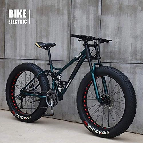 Fat Tyre Mountain Bike : Wangwang454 Bicycle 26 inch MTB Top Fat Wheel Motorbike / Fat Bike / Fat Tire Mountain Bike Beach Cruiser Snow Bike Big Tire Bicycle 21 Speed ​​Fat Bikes for Adults Orange 26IN-24IN_Bronze