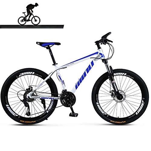 Fat Tyre Mountain Bike : XFY Fat Bike - Bicicletta 26 Pollici - 21 / 24 / 27 / 30 velocit Variabile - Doppio Disco Freni - per Adulti Outdoor Riding, B