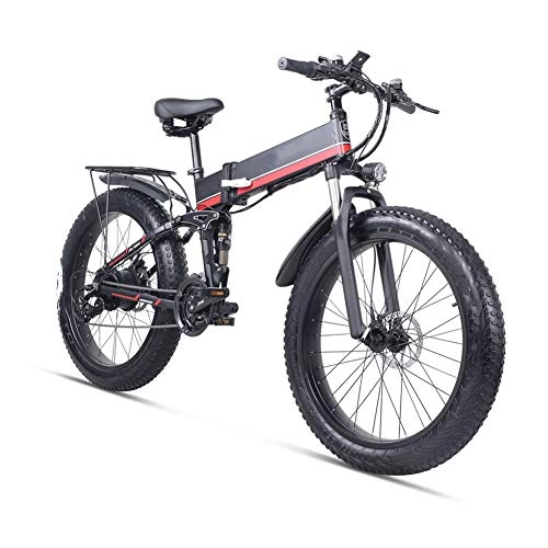 Mountain bike elettrica pieghevoles : LCLLXB Bicicletta elettrica 26