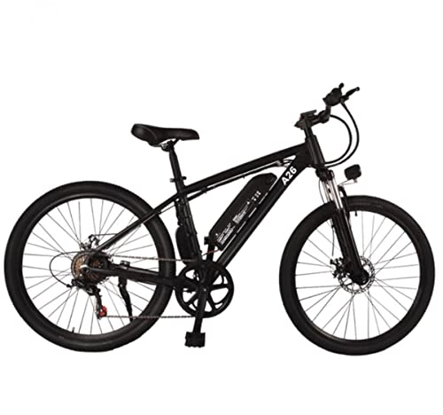 Mountain bike elettriches : ADO A26 Electric Bike with Up to A 60 Range and A Speed Up to 22MPH and Fork & Seat Tube Shock Absorber