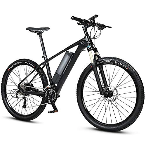 Mountain bike elettriches : AI CHEN Bicicletta elettrica per Auto Batteria al Litio in Fibra di Carbonio Mountain Bike Batteria Ultraleggera per Auto Forcella a Gas Boost 230 Km 27, 5 Pollici