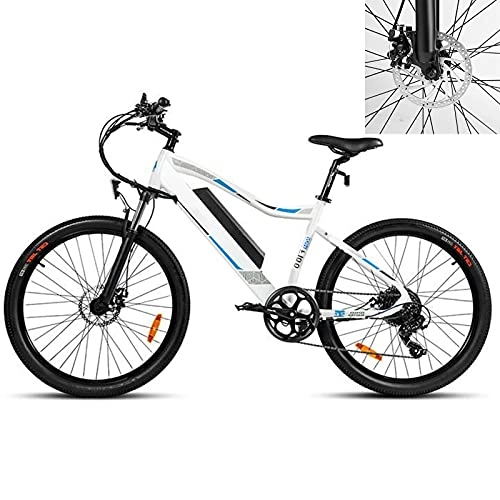 Mountain bike elettriches : Bici elettrica Velocità di guida 33 km / h City Bike Capacità della batteria agli 11, 6 Ah Bicicletta elettrica Display LCD, dimensioni pneumatici (660, 4 mm) Freni a disco meccanici
