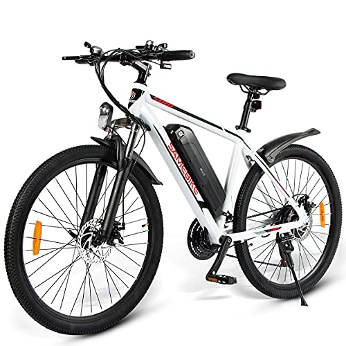 Mountain bike elettriches : Bici elettriche Mountain bike elettriche 26 pollici con batteria 350W 10AH SY26 per adulti