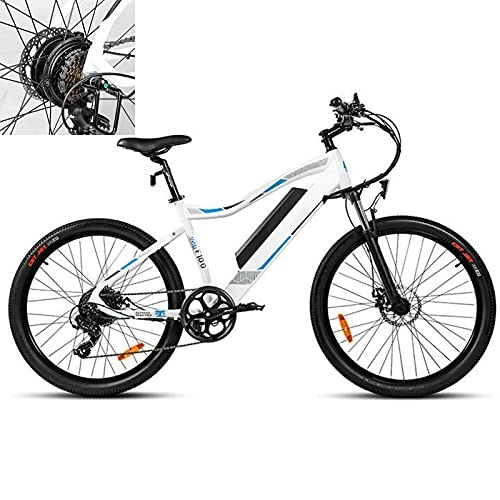 Mountain bike elettriches : Bicicletta elettrica Velocità di guida 33 km / h E-Bike Capacità della batteria agli 11, 6 Ah Bicicletta Elettriche Display LCD, dimensioni pneumatici (660, 4 mm) Altezze del ciclista 170-200 cm