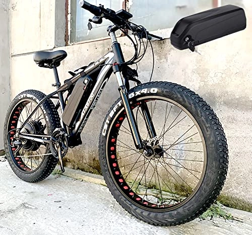 Mountain bike elettriches : Biciclette elettriche for adulti E-Bike Mountain Mountain Bike 150 0W 48V. Offroad Fat 26 "4.0 Pneumatici E-Bike 48v 18ah. Batteria agli ioni di litio Mtb. Bike di sporcizia, for uomo da viaggio for e