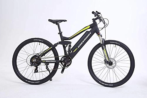 Mountain bike elettriches : BIKERIDERZ Mountain Bike elettrica E-Bike 250W E-MTB 10.6 AH, cella Samsung Fino a 50 chilometri