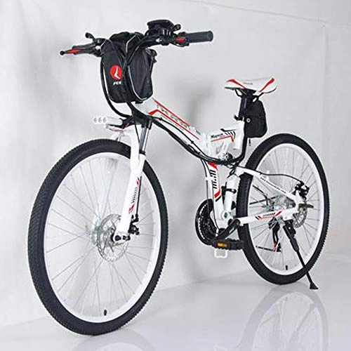 Mountain bike elettriches : CBA BING Mountain Bike elettrica Pieghevole per Bici, con Batteria Rimovibile agli ioni di Litio di Grande capacit (36V 250W), Bici elettrica elettrica Pieghevole Unisex