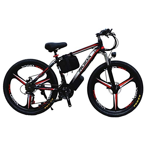 Mountain bike elettriches : CBPE Biciclette Elettriche per Adulto, in Lega di Magnesio Ebikes Biciclette all Terrain, 26" 36V 350W 13Ah Rimovibile agli Ioni di Litio Montagna-Bici