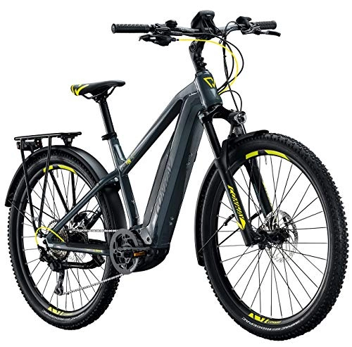 Mountain bike elettriches : Conway Cairon C 427 eBike MTB, Mountain Bike Antracite modello 2020 (L 49 cm)