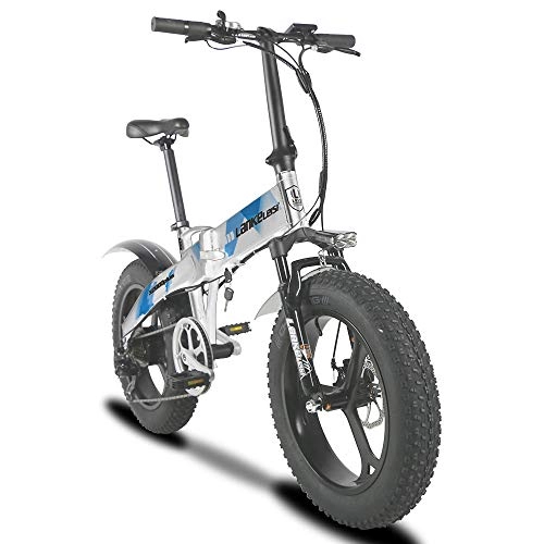 Mountain bike elettriches : Extrbici X2000Plus - Mountain Bike elettrica, 500 W, 48 V, 10 Ah, 7 velocit, Blue