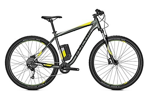 Mountain bike elettriches : Focus Whistler2 3.9 29R Groove 2019 - Mountain Bike elettrica, Grigio, L / 50cm