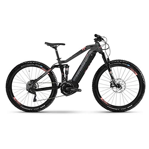 Mountain bike elettriches : HAIBIKE Sduro Fullseven Life 6.0 Yamaha 500Wh 20v Nero / Grigio Taglia 49 2019 (eMTB all Mountain)