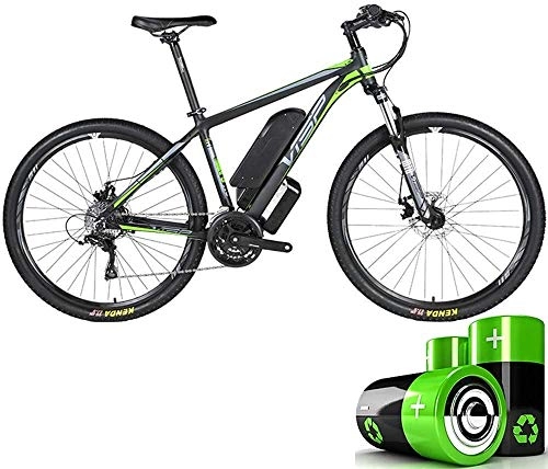 Mountain bike elettriches : Hybrid Biciclette bici di montagna elettrica 36V10Ah batteria al litio Bicicletta motoslitta 24 Speed Line Mechanical Gear Pull freno a disco delle modalit di funzionamento Tre ( Size : 26*17in )