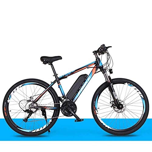 Mountain bike elettriches : KT Mall Variabile Bicicletta elettrica Batteria al Litio Speed Cross Country Mountain Bike per Adulti Student Outdoor Fitness Exercise, 2, 27 Speed