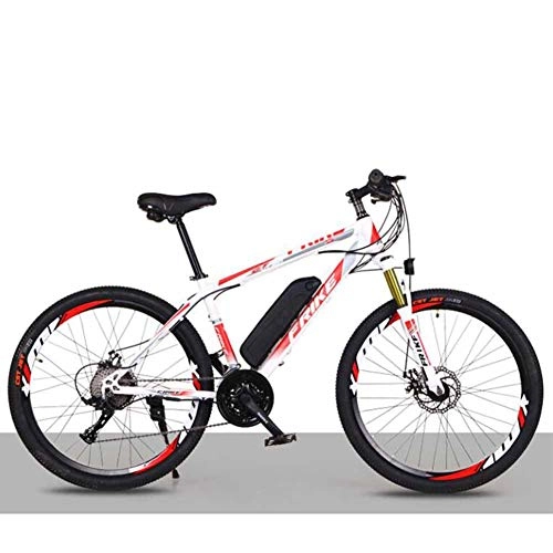 Mountain bike elettriches : KT Mall Variabile Bicicletta elettrica Batteria al Litio Speed Cross Country Mountain Bike per Adulti Student Outdoor Fitness Exercise, 3, 21 Speed