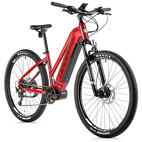 Mountain bike elettriches : Leader Fox Awalon Lady 2021 - Bicicletta elettrica da 29 Pollici, 36 V, 720 Wh, Batteria Red Tiger