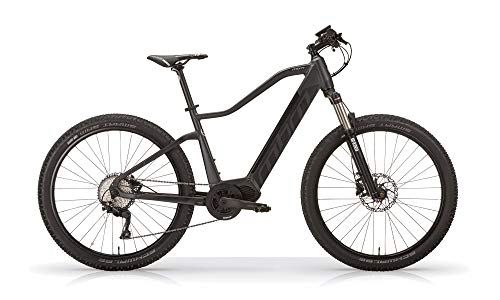 Mountain bike elettriches : MBM E KAIROS MTB 27.5 14 AH, Bici Unisex Adulto, Nero A01, 50