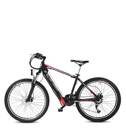 Mountain bike elettriches : MJL Beach Snow Bicycle, Adult Mountain Bike, 48V 10Ah, 400W Teenage Bikes, 27 Speed Off-Road Bicycle, 26 Pollici Wheels, a, un