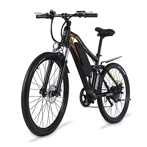 Mountain bike elettriches : Mountain Bike elettrica 500 W 21 Velocità Bicicletta Elettrica 27.5 Pollice Pneumatico E-Bike Bici Adulto 48 V 17Ah Bici Urbana