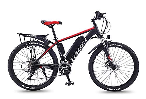 Mountain bike elettriches : Mountain Bike Elettrica, Bicicletta Elettrica per Adulti con Batteria agli Ioni di Litio di capacit Rimovibile, (Batteria 36V13AH con Una Portata di 80 Km).