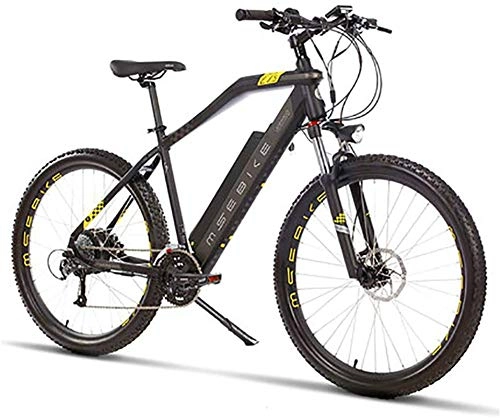 Mountain bike elettriches : Mountain bike elettrica, Biciclette elettriche for adulti e adolescenti, in lega di magnesio Ebikes Biciclette All Terrain, 27.5" 48V 400W 13Ah rimovibile agli ioni di litio Montagna-bici for la Mens