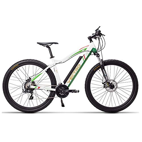 Mountain bike elettriches : Qinmo Elettrico Mountain Bike, 350W 29 '' Bicicletta elettrica con Rimovibile 36V 13Ah agli ioni di Litio for Gli Sport all'Aria Aperta pendolarismo a Cavallo (Color : White)