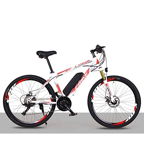 Mountain bike elettriches : Yd&h 26 '' Electric Mountain Bike, Bicicletta Elettrica all Terrain con Rimovibile Grande capacità agli Ioni di Litio (36V 8AH 250W), 21 Speed ​​Gear E modalità di Lavoro Tre, D