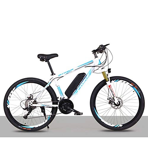 Mountain bike elettriches : Ylight E-Bike Mountain Bike Elettrica 26" Bicicletta Elettrica con 48V 13Ah / 350W Batteria al Litio E Shimano 27-velocità Bici Elettrica Pieghevole