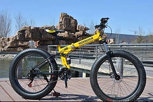 Mountain Bike pieghevoles : Conveniente Mountain Bike 7 / 21 / 24 / 27 / 30 velocità Biciclette Biciclette Dual Disc Freni a Disco Variabile Bikes Bikes Biking Bike Bike Pieghevole Bicycle Regali .Alta qualità (Color : 6, Size : 21)