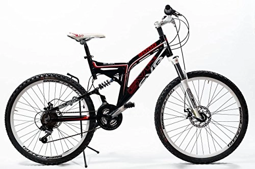 Mountain Bike : 26'' MTB BIO AMMORTIZZATA 18V (Nero)