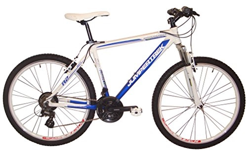 Mountain Bike : 26 pollici Mountain Bike 21 Gang alluminio Cinzia Boulder prezzo consigliato 329 EUR prezzo speciale, bianco-blu