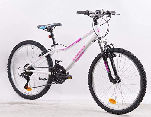 Mountain Bike : 61 cm, telescopica, 18 velocità, Freni a V in Alluminio con deragliatori AV / AR Shimano, manopole SRAM e Ruota Libera Shimano
