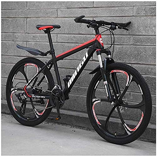 Mountain Bike : Adult-bcycles Mountain Bike BMX 26 Pollici degli Uomini, -Alto tenore di Carbonio in Acciaio Hardtail Mountain Bike, Biciclette con Sospensione Anteriore Sedile Regolabile