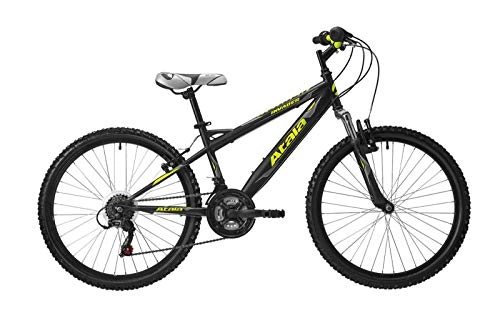 Mountain Bike : Atala Bici Mountain Bike MTB Bimbo Invader Ruota 24" 18V Colore Nero / Giallo 2019