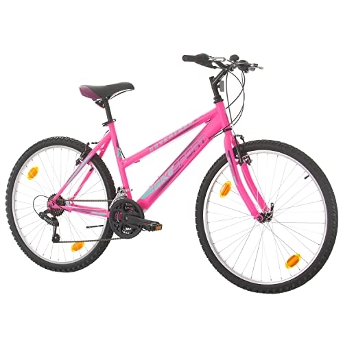 Mountain Bike : Bikesport Adventure Bicicletta Donna Mountainbike 26" (Gloss Rosa)