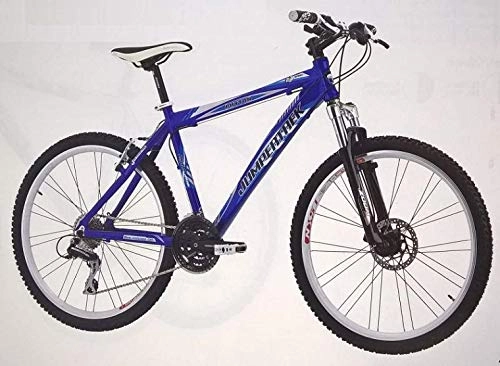 Mountain Bike : CINZIA Bici Bicicletta Phyton 26'' Alluminio ACERA 24V Blu