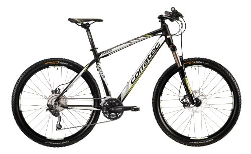 Mountain Bike : Corratec MTB X Vert bicicletta, Unisex, Fahrrad MTB X Vert S 650B Expert, Nero / bianco / verde, 49