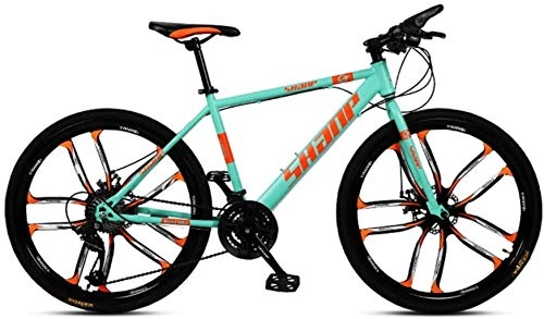 Mountain Bike : CSS Mountain Bike, 21 / 24 / 27 / 30 Speed ​​Double Brake Brake Full Suspension antiscivolo, forcella ammortizzata, 26 pollici Mountain Bike 6-27, 21 velocità