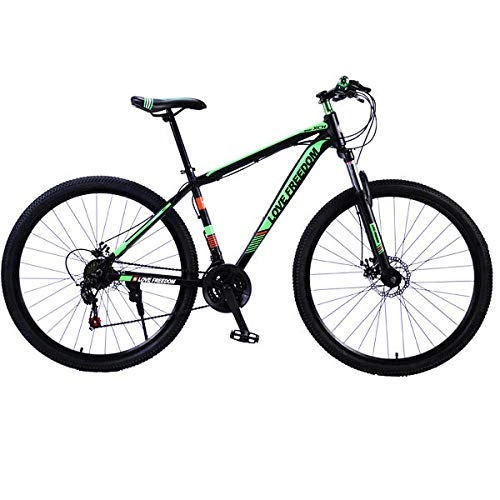 Mountain Bike : Domrx Bicicletta in Lega di Alluminio da 21 / 24 velocità Freni a Doppio Disco a velocità variabile da 29 Pollici Bike-Green 29 Pollici_21 velocità_Federazione Russa