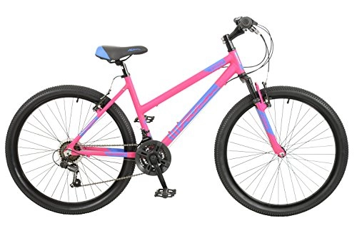 Mountain Bike : Falcon Vienna Girls 26 Inch Front Suspension Mountain Bike Pink