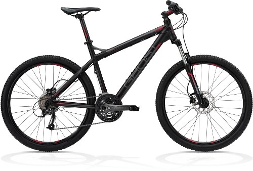 Mountain Bike : Ghost EBS Comp 26 nero / grigio / rosso RH 44 2013