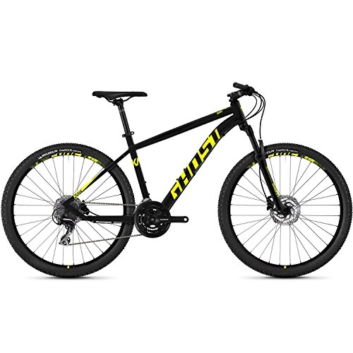 Mountain Bike : Ghost Kato 3.7 Shiny / / Night Black / Night Black / Neon Yellow Modello 2018, night black / night black / neon yellow