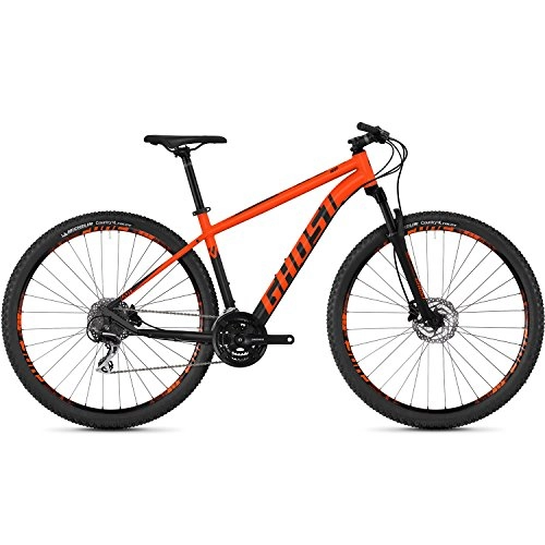 Mountain Bike : Ghost Kato 3.9, bicicletta MTB in alluminio da 29", colore arancione fluo e nero notte, , neon orange / night black, S